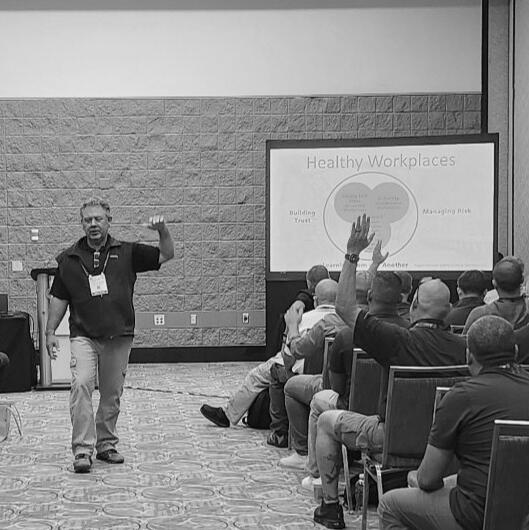 Chuck Byrd Buddy smiling